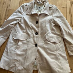 Burberry Cream Trench Coat